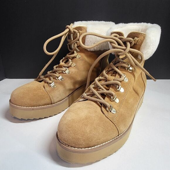 Sam Edelman Lace Up Ankle Boots - Picture 2 of 8